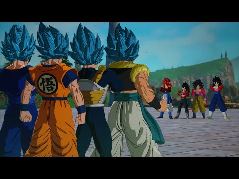 Super Saiyan Blue Vs Super Saiyan 4 - Dragon Ball Sparking! Zero