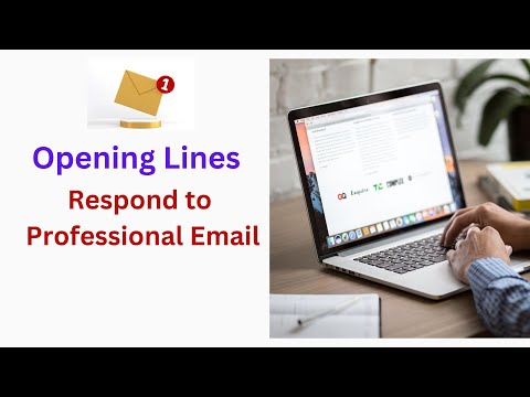 15 Powerful Opening Lines to reply to Professional Email #email #shorts #emailwriting  VS ENGLISH