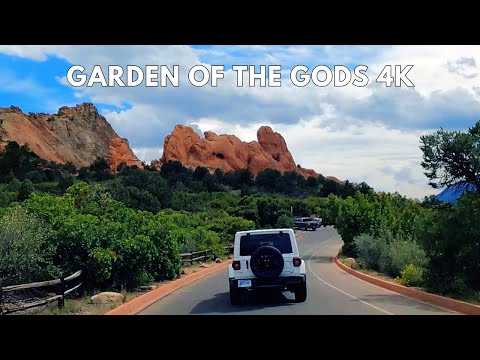 Garden of the Gods Scenic Drive | Colorado Springs 4K Drive Through