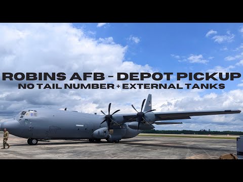 ROBINS AFB, GA | C-130J LANDING - 4K