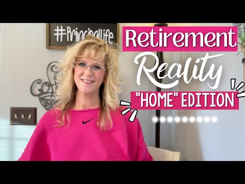 Adjusting to being at "home" during retirement