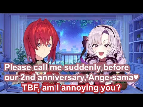 Ange Katrina & Hyakumantenbara Salome's yuri Moment【Eng Sub / TeeTee / Wholesome / Nijisanji】