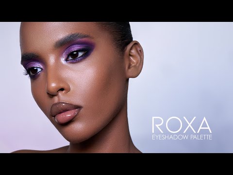 Purple Classic Smokey Eye Look ft. ROXA EYESHADOW PALETTE | Natasha Denona Makeup