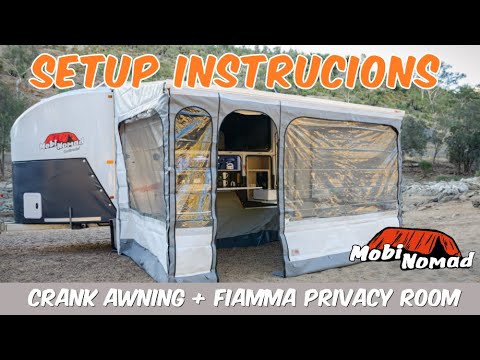 Fiamma Privacy Room Setup Instructions - Mobi Nomad