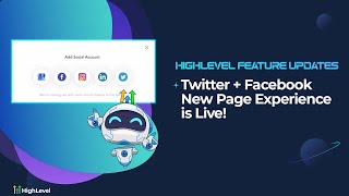 Twitter + Facebook New Page Experience is Live!