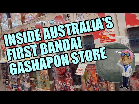 Exploring Australia's FIRST Bandai Gashapon Official Shop