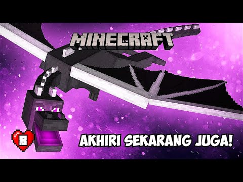 [🔴] AYO LAWAN ENDER DRAGON! | MINECRAFT INDONESIA #8