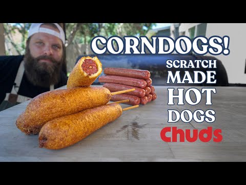 Corn Dogs! Happy Fourth of July | Chuds BBQ