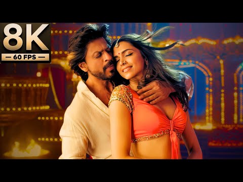 8K Remastered - Manwa Laage | Deepika Padukone, Shahrukh Khan | Happy New Year