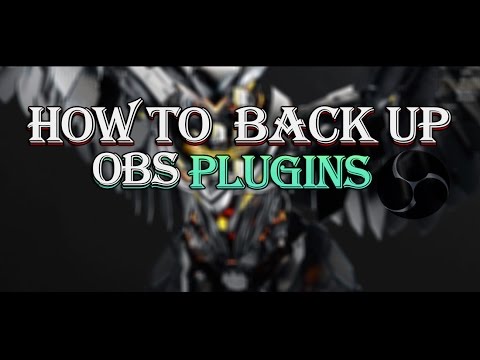 Back Up OBS Plugins Solution Here