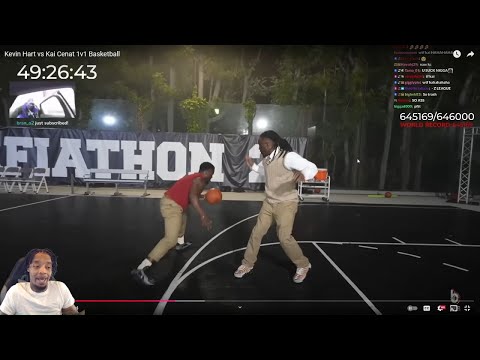 FlightReacts To Kevin Hart vs Kai Cenat INTENSE 1v1 Basketball!