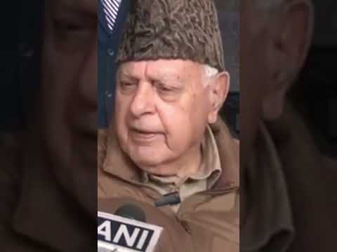 Farooq Abdullah warns Pakistan to stop Terrorism. #shorts