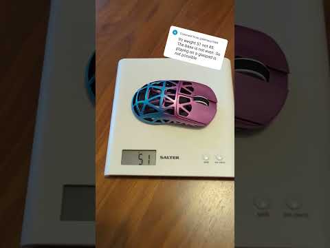 Attack Shark R2 advertised weight is wrong? #gaming #gamingmouse #pcgaming