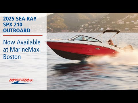 2025 Sea Ray SPX 210 Outboard Boat For Sale at MarineMax Boston, MA