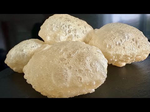 Not rubbery at all even after it is cold. How to make flaky soft Luchi