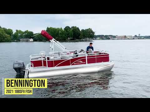 On The Water Review of the 2021 Bennington 188SFV.  Fishing and family friendly boats.