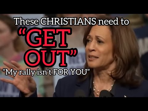 Kamala Harris MOCKS Man Who Shouted "Jesus Is Lord" At Her Rally