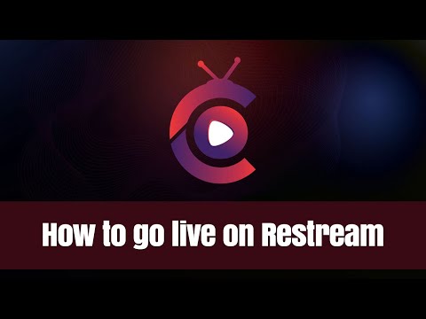 How to go live on Restream using Livecaster