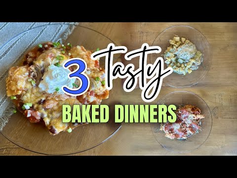 BAKED BUDGET FRIENDLY RECIPES | Weeknight Dinners | What's for Dinner | MEL COOP