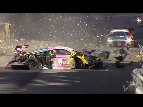 BIG CRASH MACAU GP 2023 - FIA GT WORLD CUP