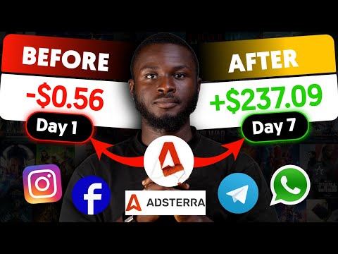 Adsterra Traffic Trick✅ Earn $500 per month on Adsterra💰💸