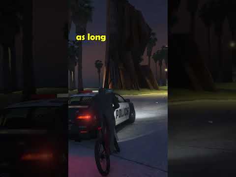 Hitting a Cop Car in GTA V Without Wanted Stars