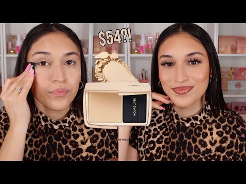 NEW HOURGLASS VANISH AIRBRUSH PRESSED POWDER REVIEW & WEAR TEST