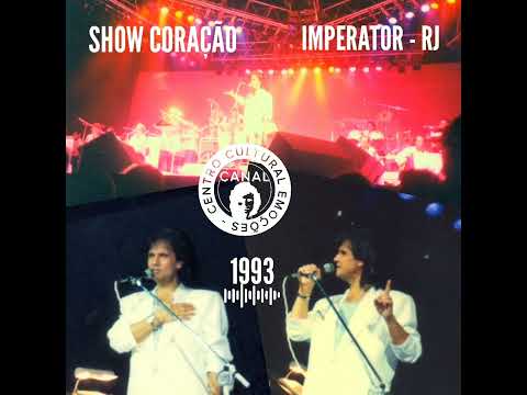 Cenário - Roberto Carlos - Show "Coração" - Imperator (RJ) - 1993