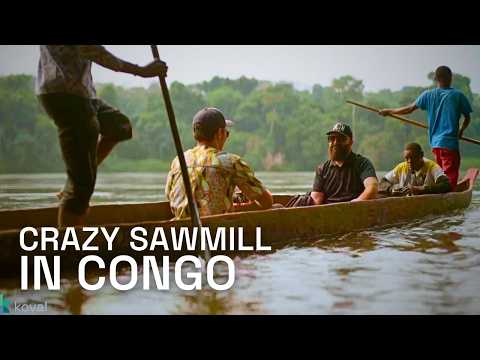 We went to a sawmill in the Congo w/ Vadim Kovalev and Glen Chapman Wood World Podcast