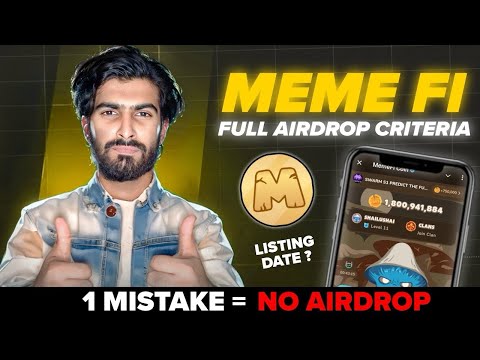 MemeFi Update: Airdrop Eligibility Criteria