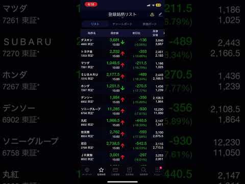 2024.8.5日経平均株価が歴史的大暴落(ブラックマンデー越え)をした時の記録動画