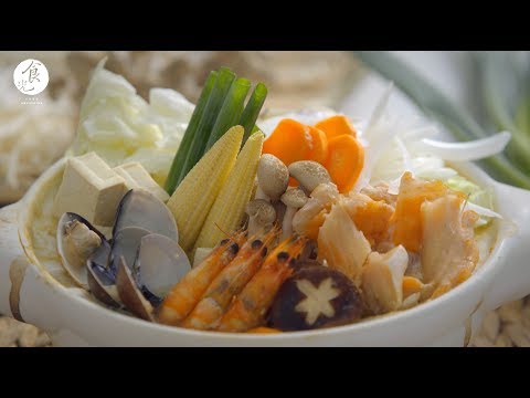 北海道鮭魚石狩鍋｜ISIKARI NABE｜火鍋食譜｜4K [Eng Sub]