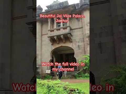 Beautiful Jai Vilas Palace, Jawhar, Maharastra #jawhar #avenger160street