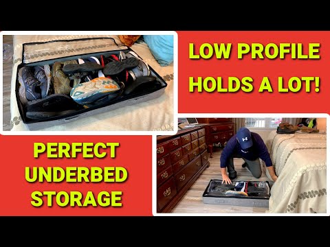 StorageLab Underbed Storage Organizer is a GAME CHANGER for Small Spaces!