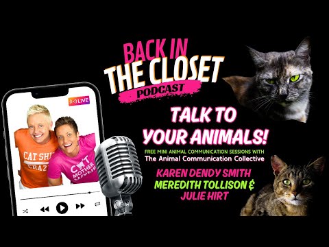 Free Animal Communication Sessions! | Back In The Closet Podcast