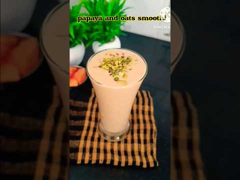 Weight loss smoothie🥤#papayasmoothie  #weightlosssmoothie forweightlossdrink #shorts #viralvideo