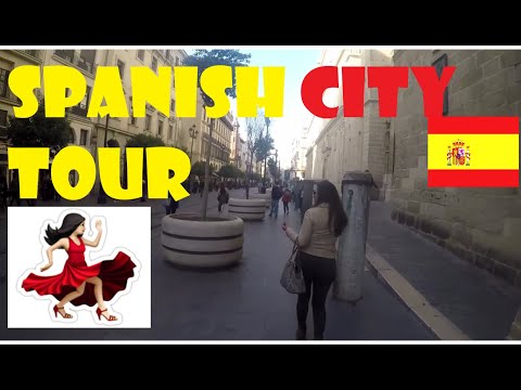 Spanish City Tour/ Seville Walk Travel Vlog