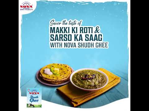 Sarso Ka Saag with Nova Ghee | Nova Dairy