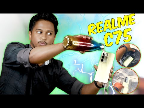 Realme C75 Water,Dust And Drop Test || 6000MAH || Honest Review in bangla || MobileBari.