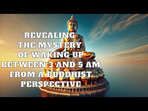 Revealing the Mystery of Waking Up Between 3 and 5 AM from a Buddhist Perspective.