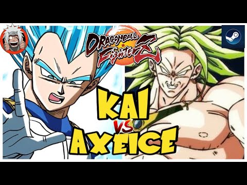 DBFZ Axeice vs Kai (VegetaSSB, Black, BrolyDBS) vs (GokuSSJ, Gohan, Broly)