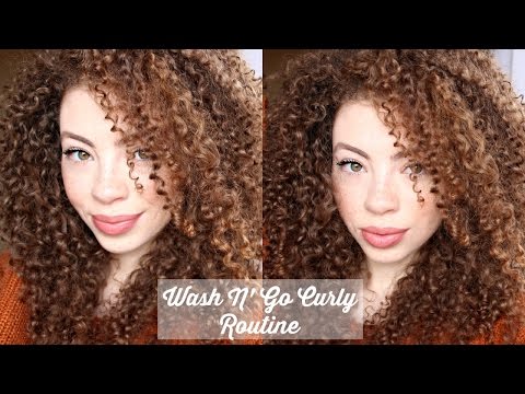 Wash N' Go Curly Routine (Updated 2015)