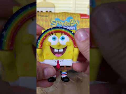 Asmr SpongeBob underpants mini figures unboxing #asmr #spongebob