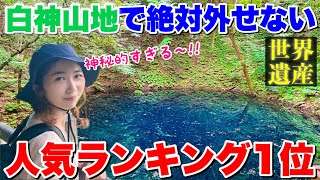 【青森③白神山地#3】死ぬまでに行きたい絶景 青池より美しい池を発見してしまった...！【モデルコース大公開！】