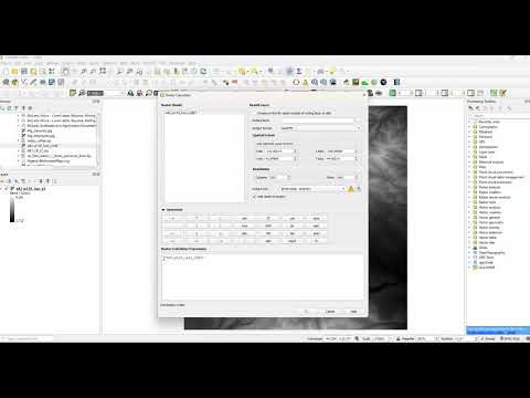 QGIS - Raster Calculator Tutorial 2