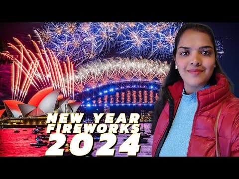 Sydney New year Fireworks 2024 #ఆస్ట్రేలియా లో న్యూ ఇయర్ సెలెబ్రేషన్స్ #లక్షల్లో తరలివచ్చిన జనాలు