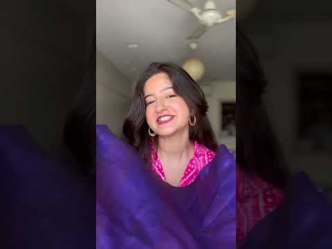 I UPCYCLED my OLD SAREE into THIS!!! 😍 | Letter U of A-Z Styling Series | Jhanvi Bhatia