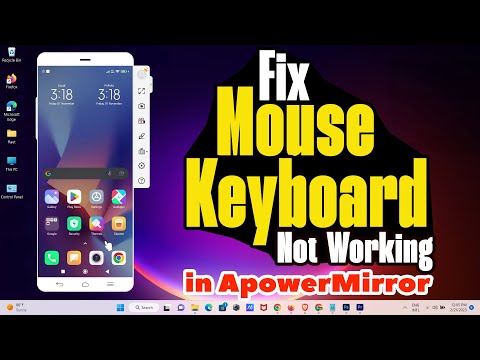 How to Fix Mouse or Keyboard Not Working in ApowerMirror