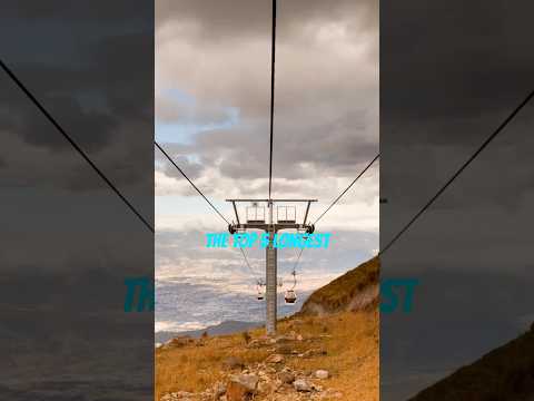 Top 5 Longest Ziplines in the World! #zipline #longest #shorts