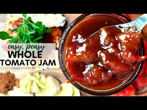 THE FASTEST way to PRESERVE TOMATOES | Tomato Jam Canning Recipe is QUICK & DELICIOUS!